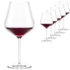 Stolzle STARlight Burgundy Red Wine Glass - Set of 6