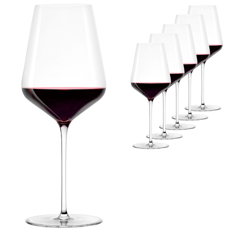 Stolzle STARlight Bordeaux Red Wine Glass - Set of 6