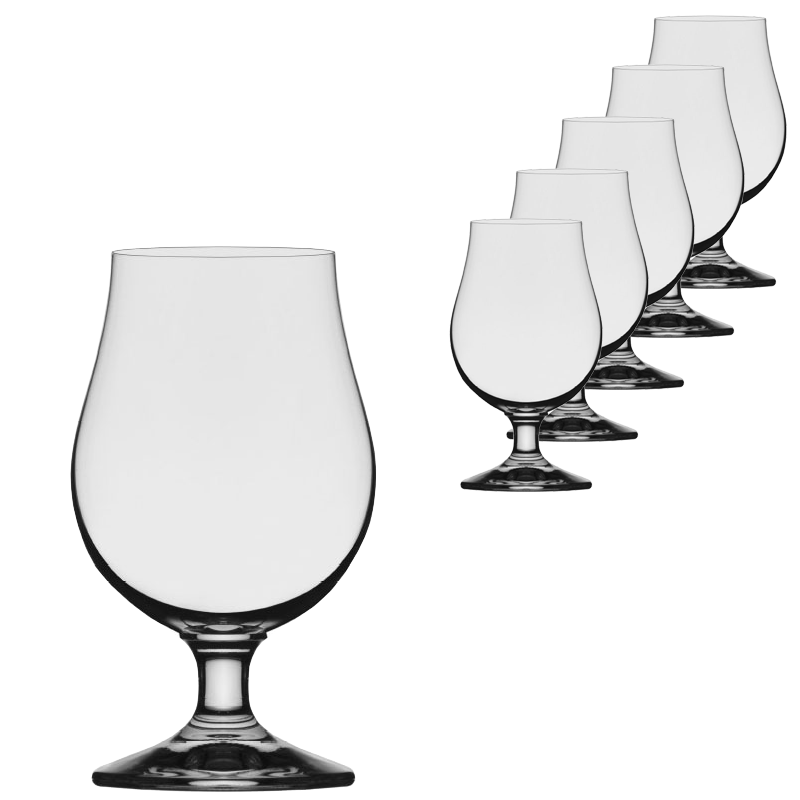 Stolzle Berlin Lager Beer Glasses - Set of 6