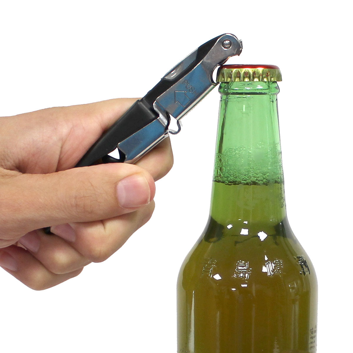 Coutale Sommelier Innovation Double Lever Waiter’s Friend Corkscrew - Black