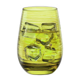 Stolzle Twister Olive Water / Mixer Tumbler Glass 465ml - Set of 6