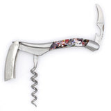Laguiole en Aubrac Sommelier Corkscrew Harlequin Handle