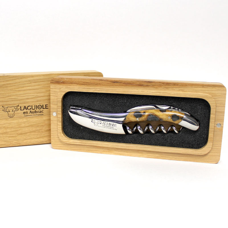 Laguiole en Aubrac Sommelier Corkscrew Cactus Tree Root Handle