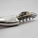 Laguiole en Aubrac Sommelier Corkscrew Reindeer Horn Handle