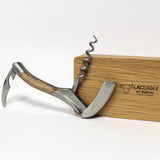 Laguiole en Aubrac Sommelier Corkscrew Oak Barrel Handle