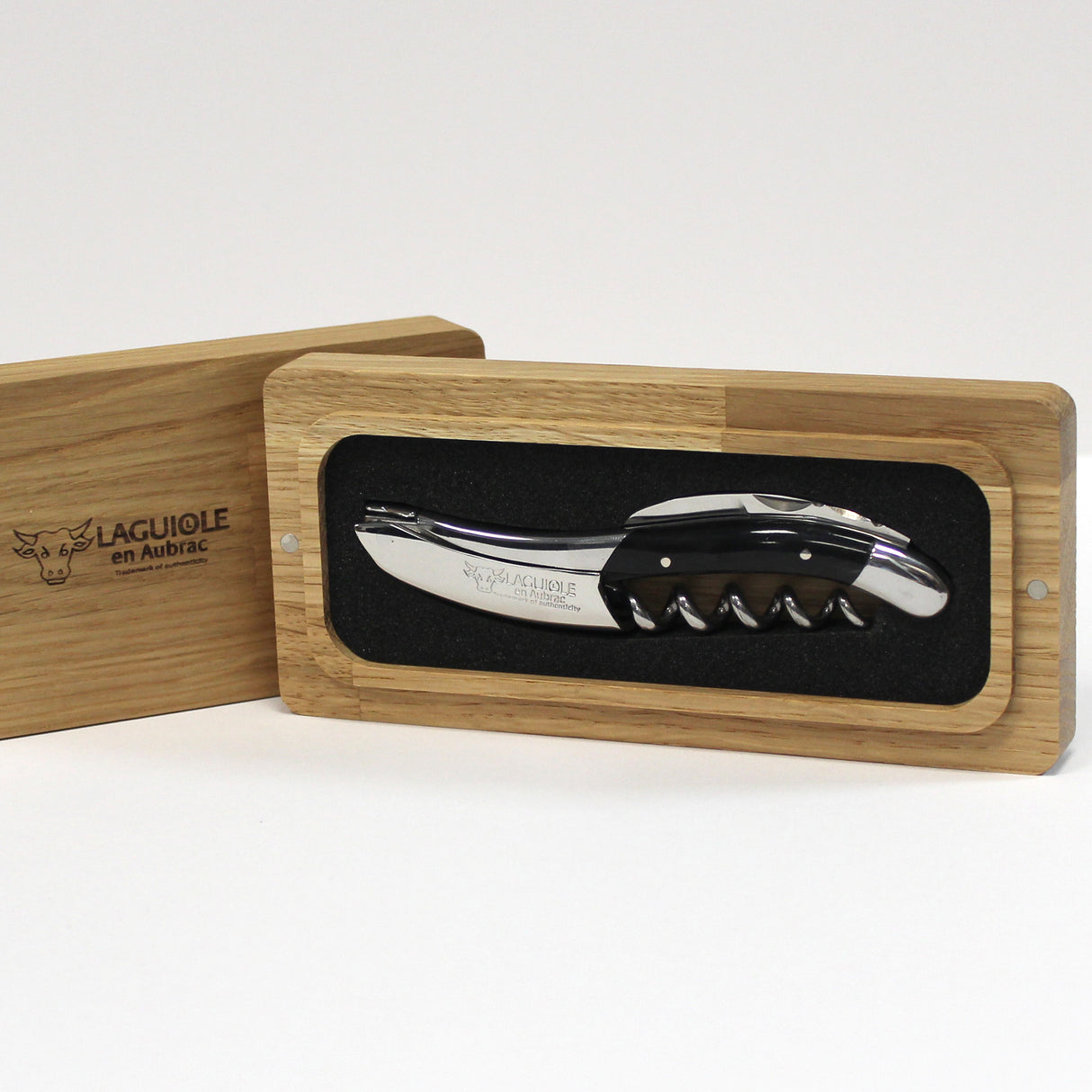 Laguiole en Aubrac Sommelier Corkscrew Buffalo Horn Handle