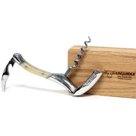 Laguiole en Aubrac Sommelier Corkscrew Horn Tip Handle