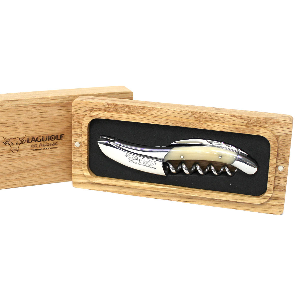 Laguiole en Aubrac Sommelier Corkscrew Horn Tip Handle