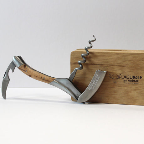 Laguiole en Aubrac Sommelier Corkscrew Juniper Wood Handle