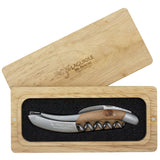 Laguiole en Aubrac Sommelier Corkscrew Juniper Wood Handle
