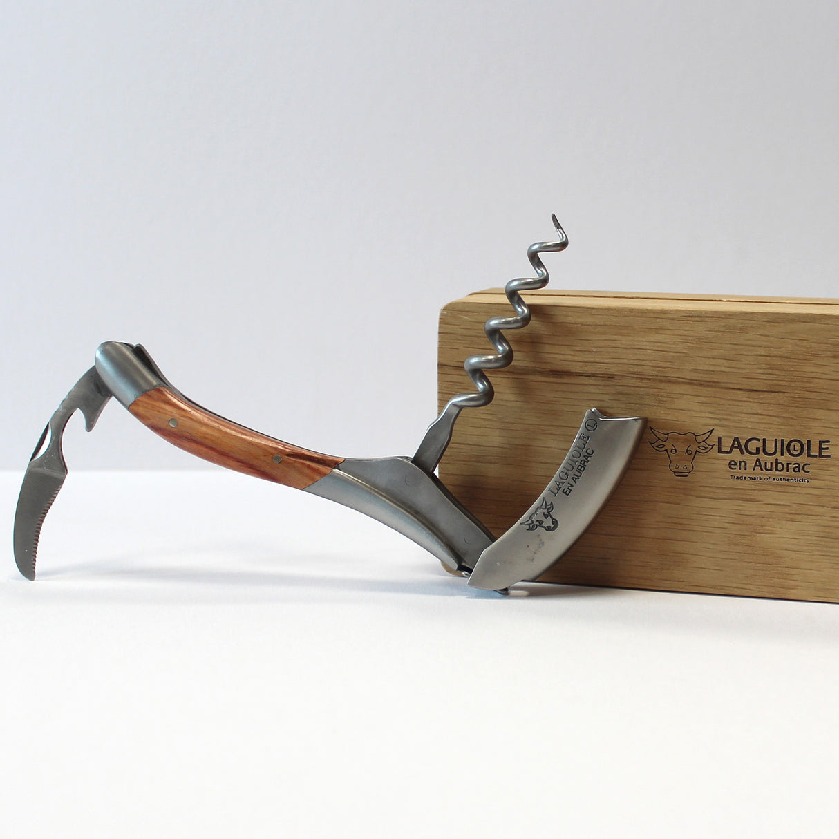 Laguiole en Aubrac Sommelier Corkscrew Rosewood Handle
