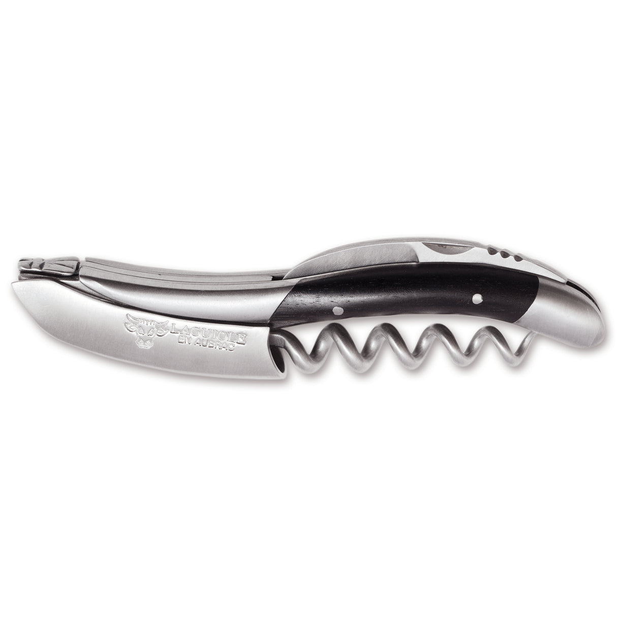 Laguiole en Aubrac Sommelier Corkscrew Ebony Wood Handle