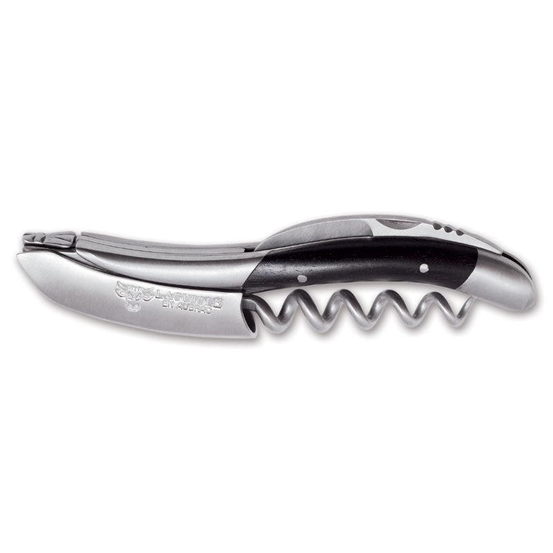 Laguiole en Aubrac Sommelier Corkscrew Ebony Wood Handle