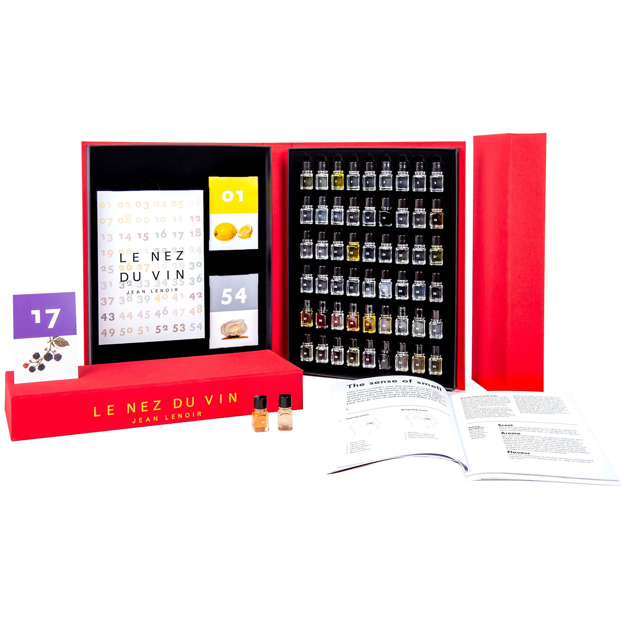 Le Nez Du Vin - Ultimate Sommelier Wine Aroma Set, Wine Education