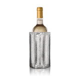Vacu Vin Rapid Ice Wine Cooler Sleeve - Silver