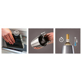 Vacu Vin Rapid Ice Elegant Active Wine Cooler - Black