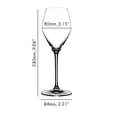 Riedel Extreme Rosé Champagne / Rosé Wine Glass - Set of 2 - 4441/55