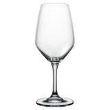 A set of six Spiegelau Expert Wine Tasting Glasses, each with a 260ml capacity and crafted from fine crystalline glass, is displayed on a white background; the glasses feature long stems and wide bowls for an elegant presentation.