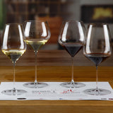 Riedel Veloce Tasting Set - 4 Glasses (1x Cab, Pinot, Sauv Blanc & Chard)