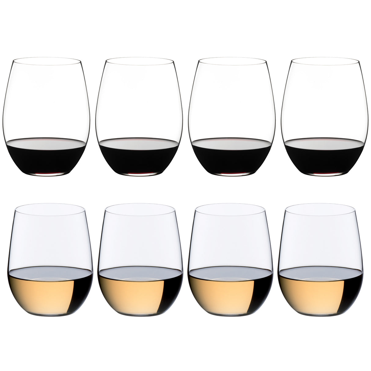 Riedel O Range Stemless Cabernet & Viognier Glasses - 8 Glass Set - 5414/50