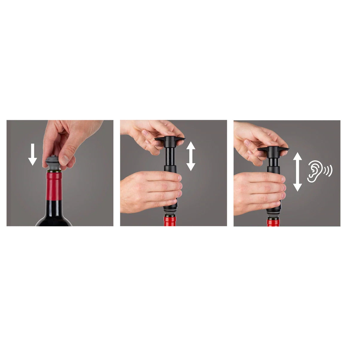 Vacu Vin Wine Saver Spare Bottle Stoppers - Set of 6