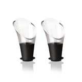 Vacu Vin Wine Pourer / Server - Clear - Set of 2