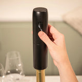 Vacu Vin Electric Corkscrew & Wine Opener - Black