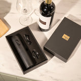 Vacu Vin Electric Corkscrew & Wine Opener - Black