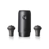 Vacu Vin Electric Wine Saver (inc 2 Stoppers) - Black