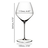 Riedel Veloce Pinot Noir / Nebbiolo Glass - Set of 2 - 6330/07