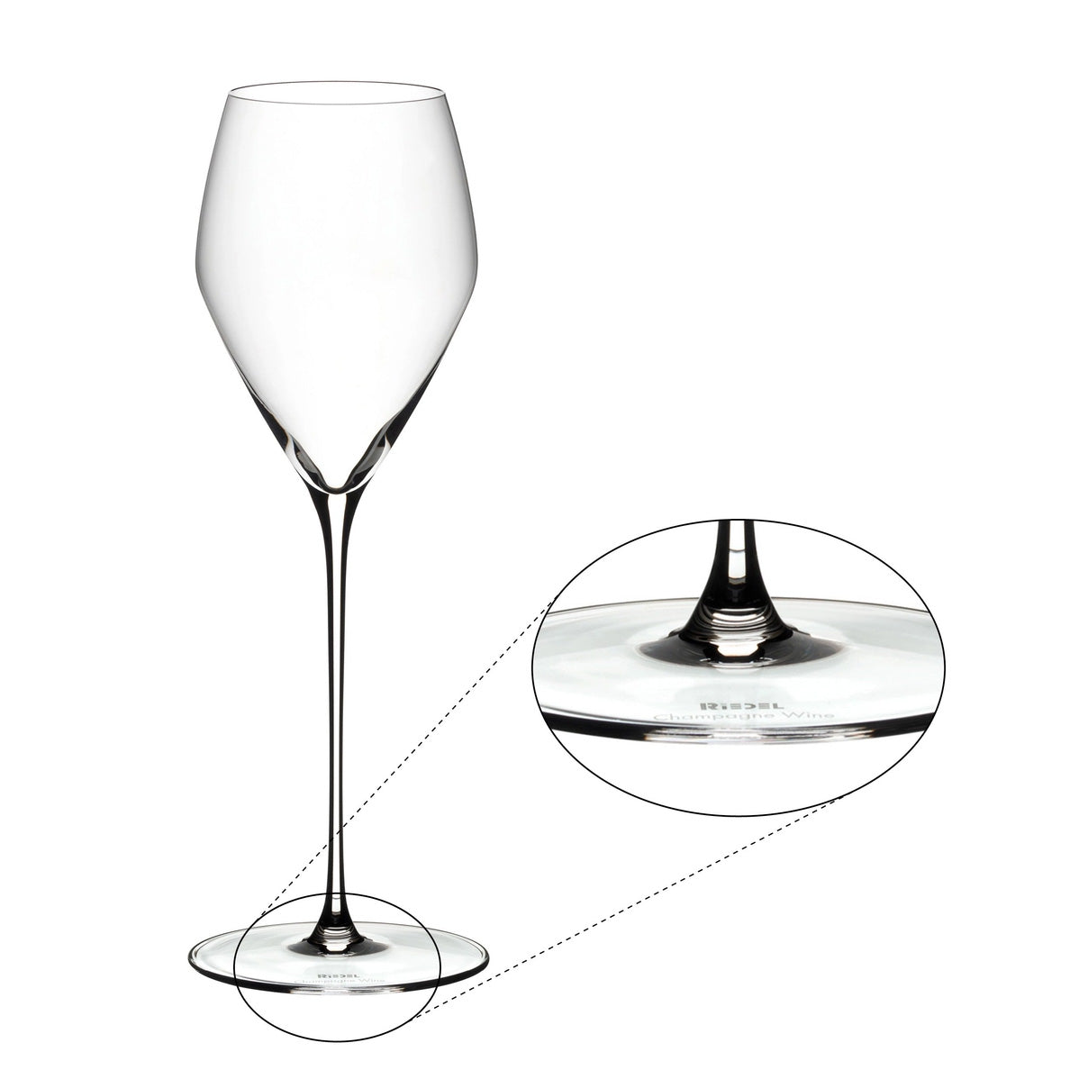 Riedel Veloce Champagne/Sparkling Wine Glass - Set of 2 - 6330/28