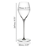 Riedel Veloce Champagne/Sparkling Wine Glass - Set of 2 - 6330/28
