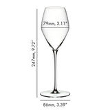 Riedel Veloce Rosé Wine Glass - Set of 2 - 6330/55