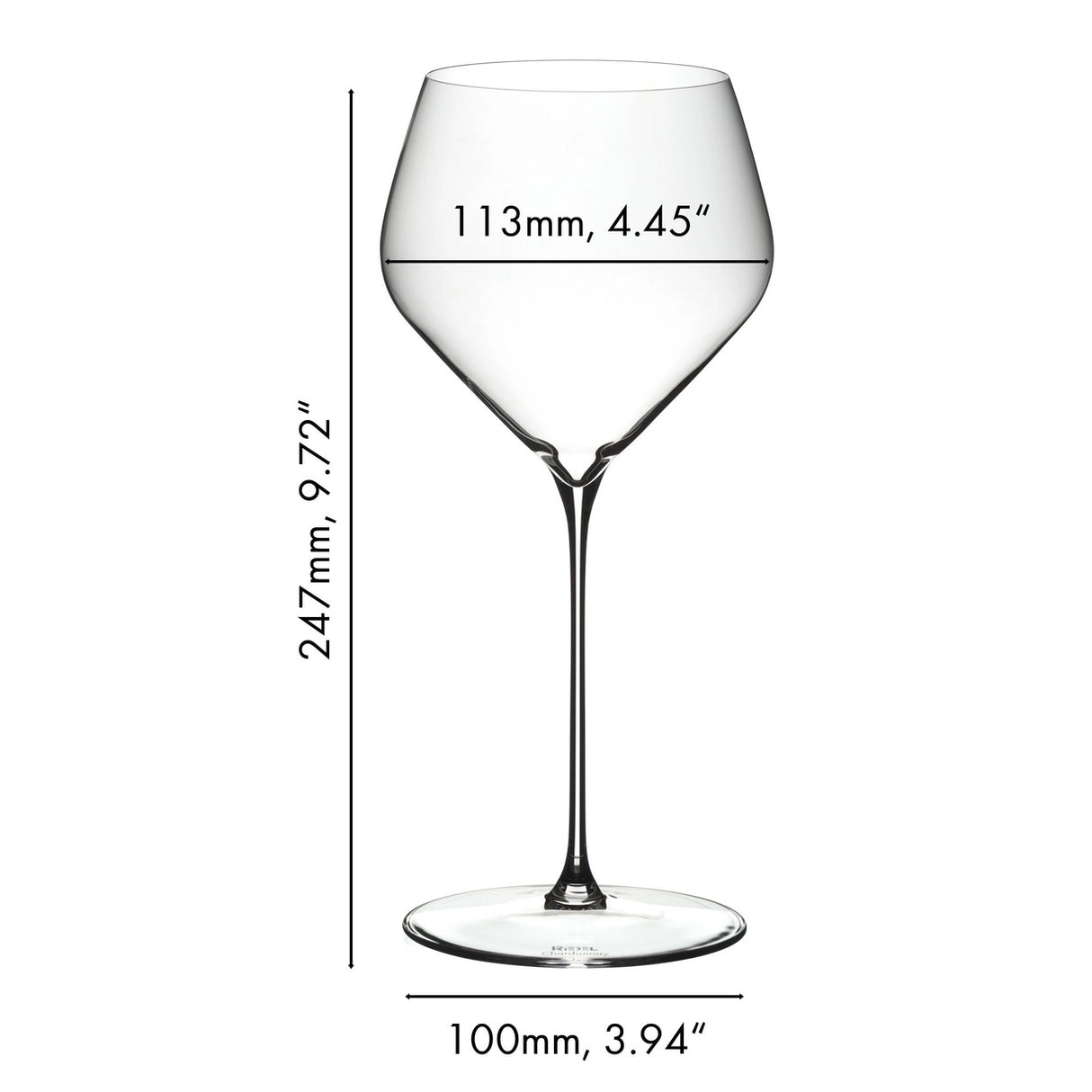 Riedel Veloce Chardonnay Glass - Set of 2 - 6330/97