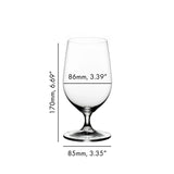 Riedel Ouverture Stemmed Beer / Water Glasses - Set of 2 - 6408/11