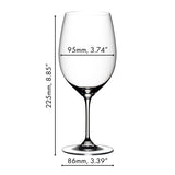 Riedel Vinum Bordeaux / Cabernet Sauvignon / Merlot Glass - Set of 2 - 6416/0