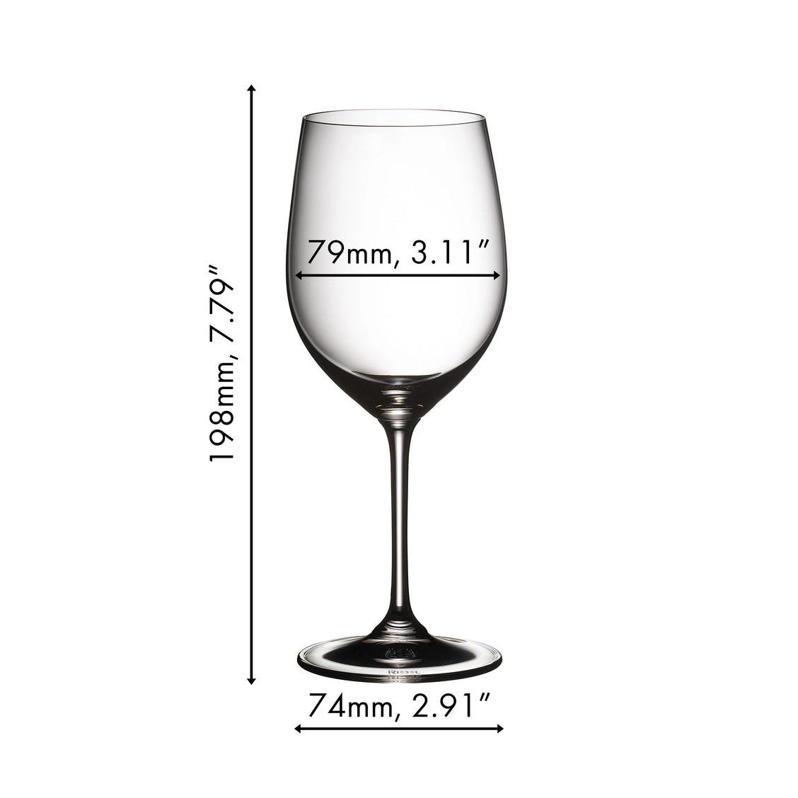Riedel Vinum Viognier / Chablis / Chardonnay Glass - Set of 8 - 7416/05