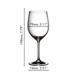 Riedel Vinum Viognier / Chablis / Chardonnay Glass - Set of 8 - 7416/05
