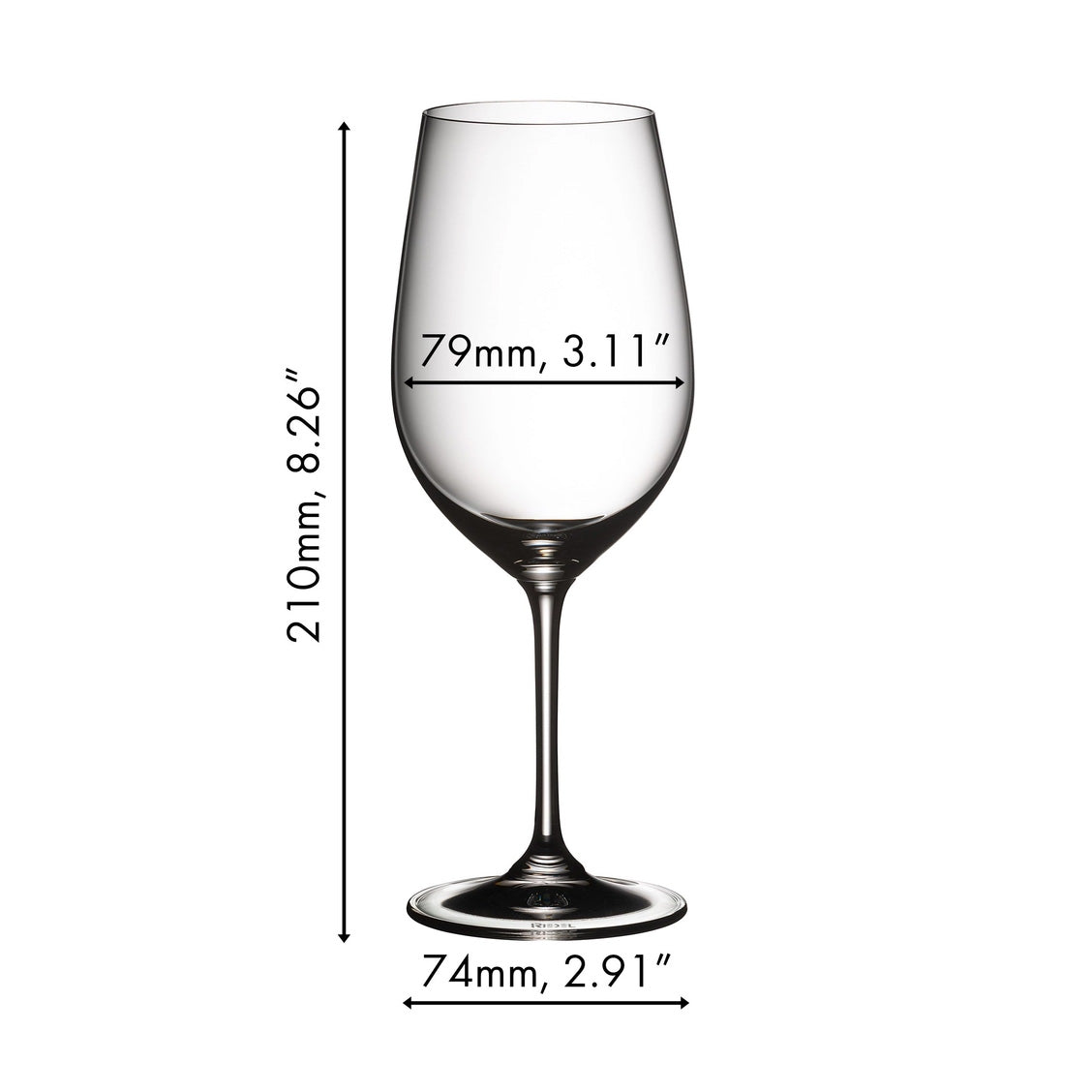 Riedel Vinum Zinfandel / Chianti / Riesling Glass - Set of 2 - 6416/15
