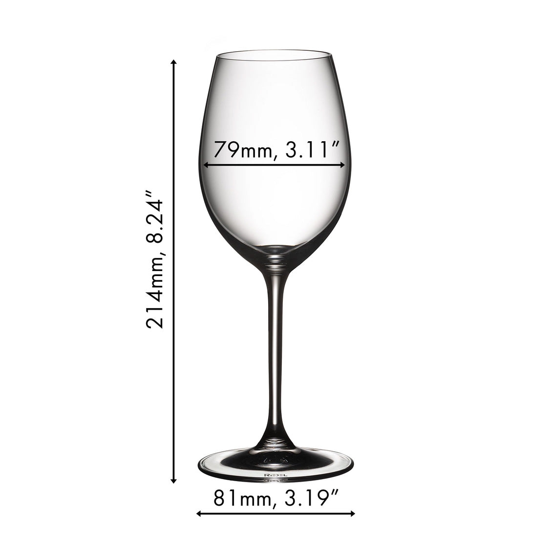 Riedel Vinum Sauvignon Blanc / Dessert Wine Glass - Set of 2 - 6416/33