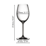 Riedel Vinum Sauvignon Blanc / Dessert Wine Glass - Set of 2 - 6416/33