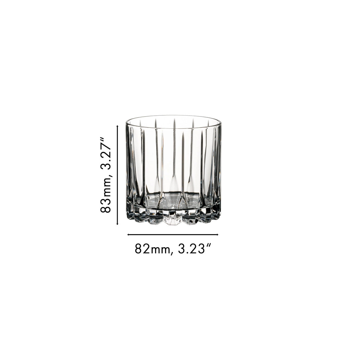 Riedel Bar Drink Specific Single Rocks Tumbler - Set of 2 - 6417/02