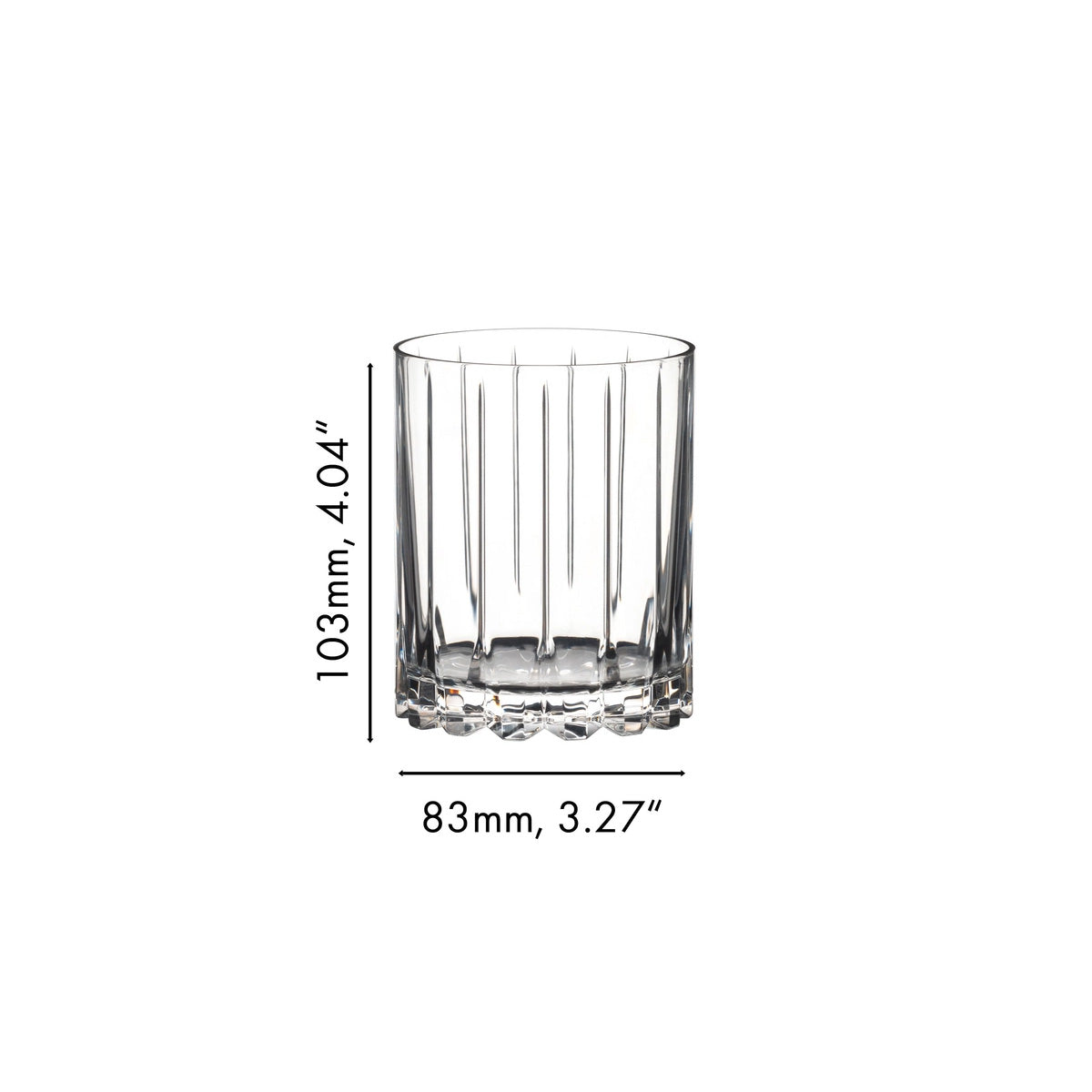 Riedel Bar Drink Specific Double Rocks Tumbler - Set of 2 - 6417/07