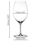 Riedel Wine Friendly Magnum Red Wine Glass 001 - Set of 4 - 6422/01