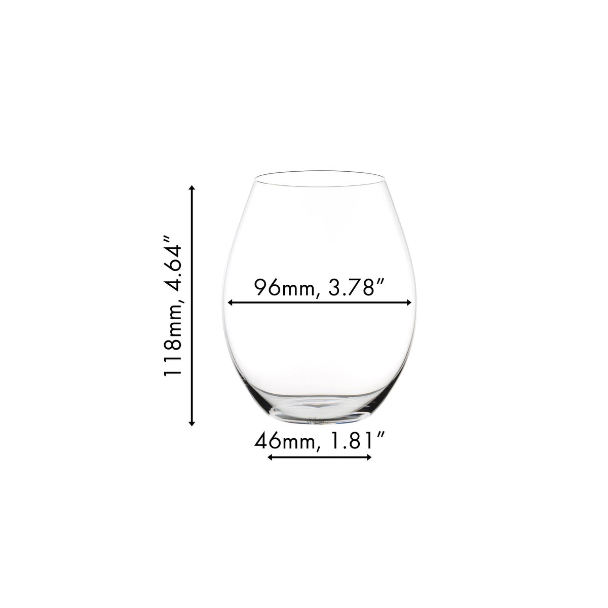 Riedel Wine Friendly Wine / Water Tumblers 004 - Set of 4 - 6422/04