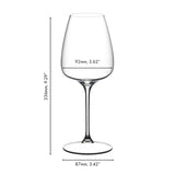 Riedel Grape White Wine/Large Champagne Glass - Set of 2 - 6424/05