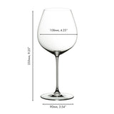 Riedel Restaurant Veritas Old World Pinot Noir Red Wine Glass 705ml - 0449/07 - Set of 6