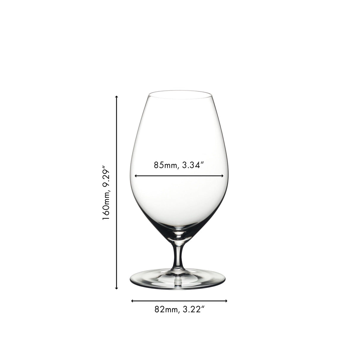 Riedel Restaurant Veritas Stemmed Beer Glass 435ml - 0449/11 - Set of 6