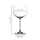Riedel Restaurant Veritas Oaked Chardonnay White Wine Glass 620ml - 0449/97 - Set of 6