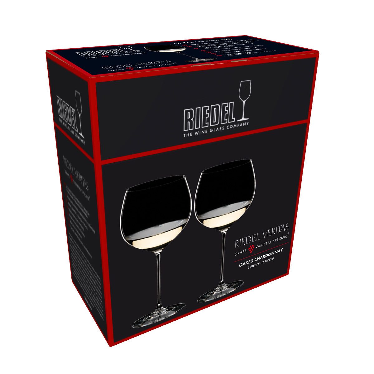 Riedel Veritas Oaked Chardonnay Glass - Set of 2, Glassware; UK